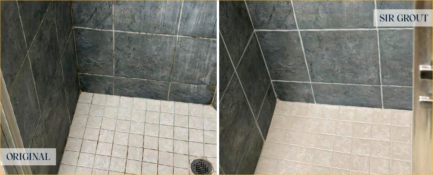 Shower Expertly Restored by Our Tile and Grout Cleaners in Longwood, FL